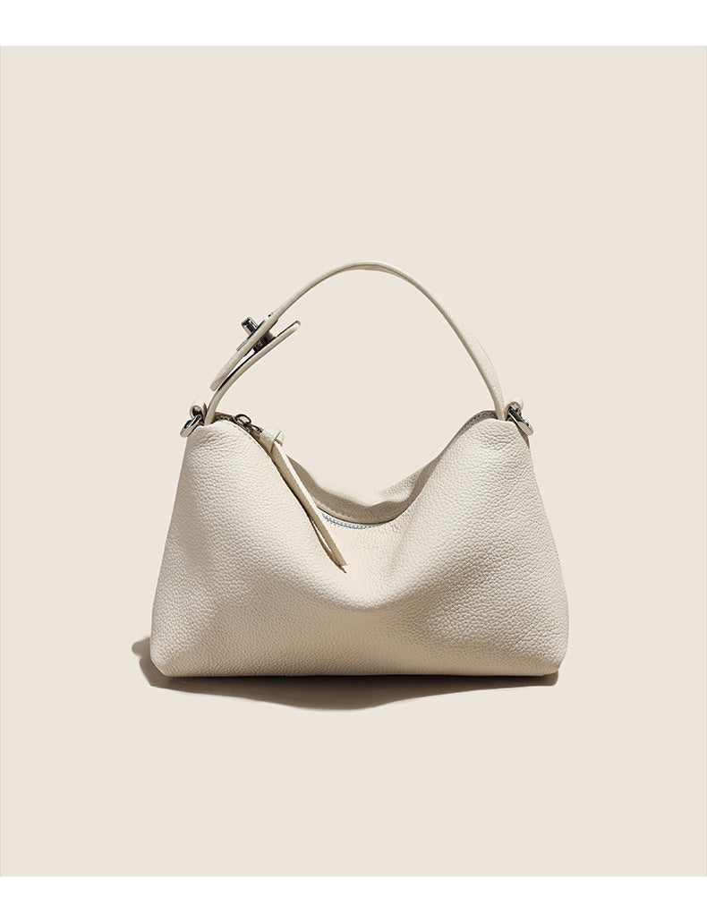 Genuine Leather Portable Shoulder Bag Fashion Casual Messenger Tote Bag