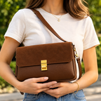 Structured Crossbody Handbag