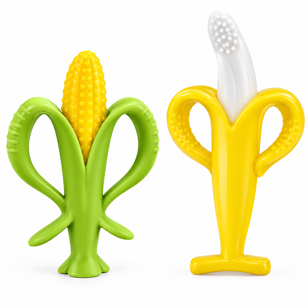 Silicon Bebe Banana Teether Toy