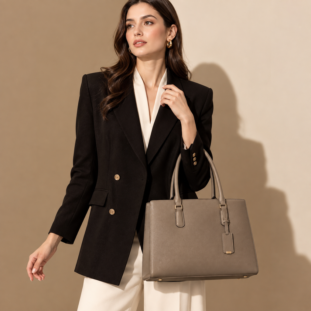 Large Capacity Top Layer Cowhide Tote