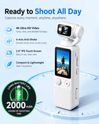 OZCT - 4K Ultra HD Handheld Gimbal Camera ©