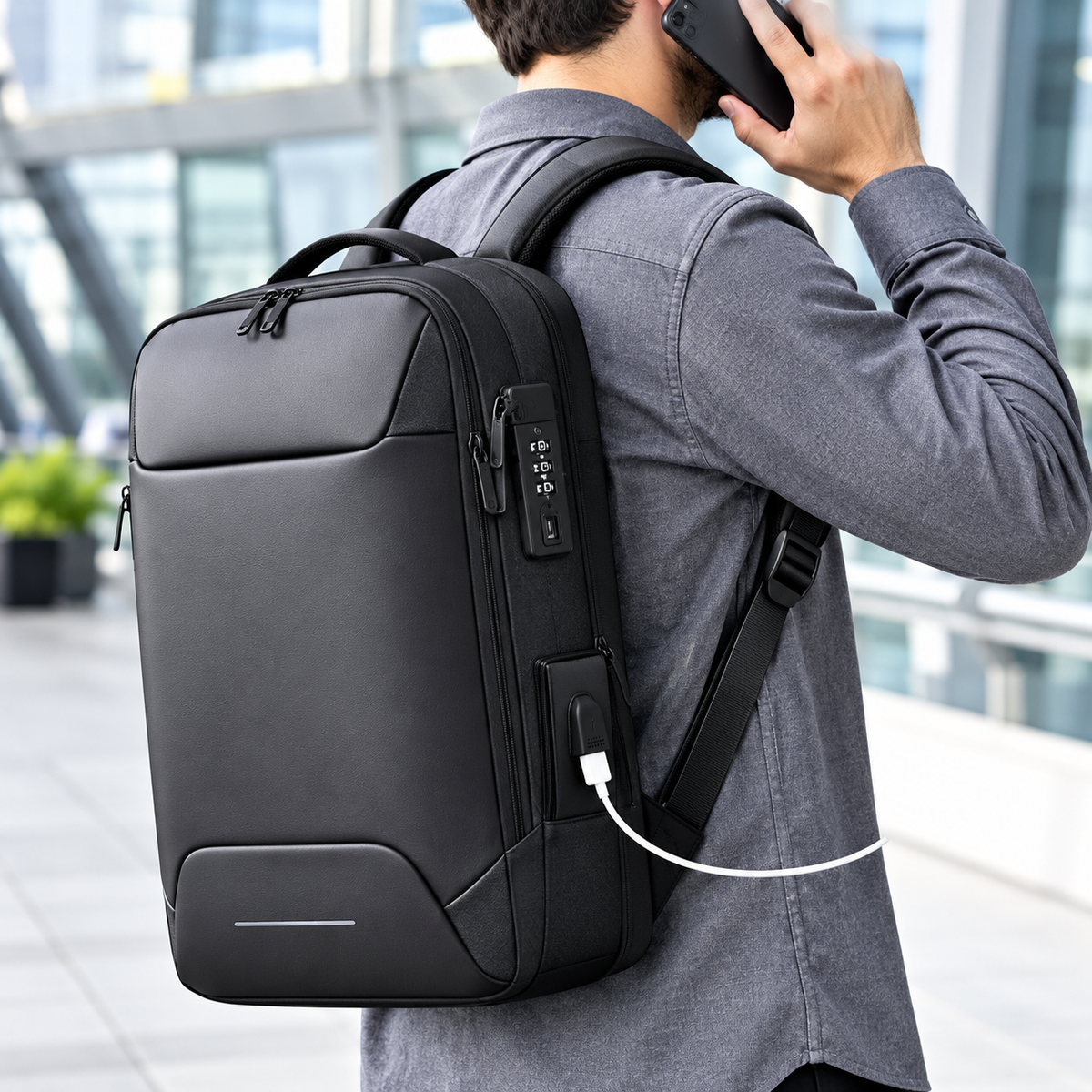Digital Backpack With Type C