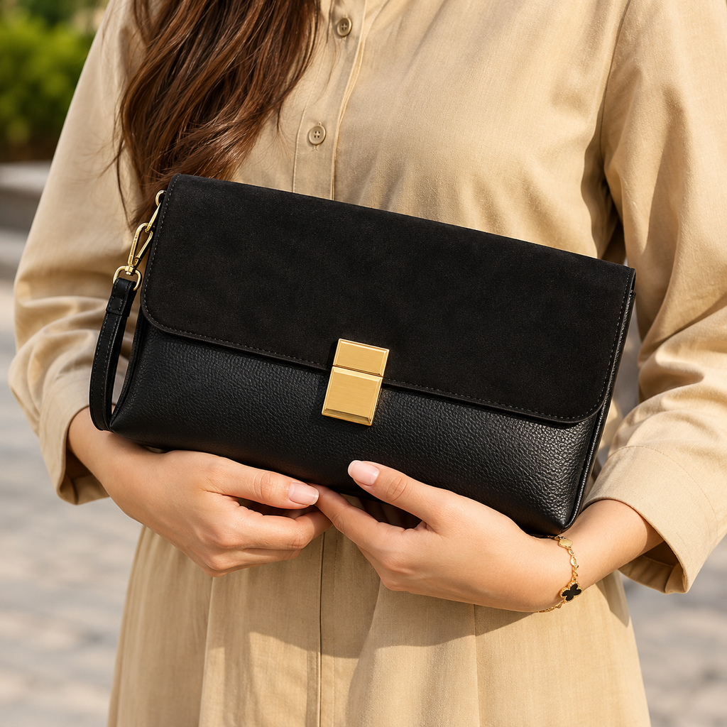 Structured Crossbody Handbag