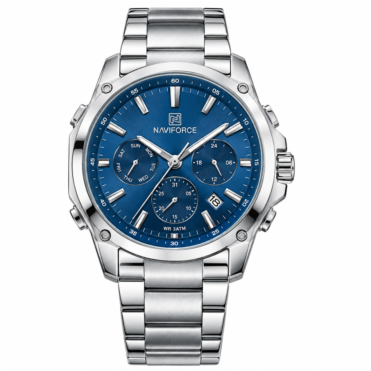Turquoise Dial Men Watch